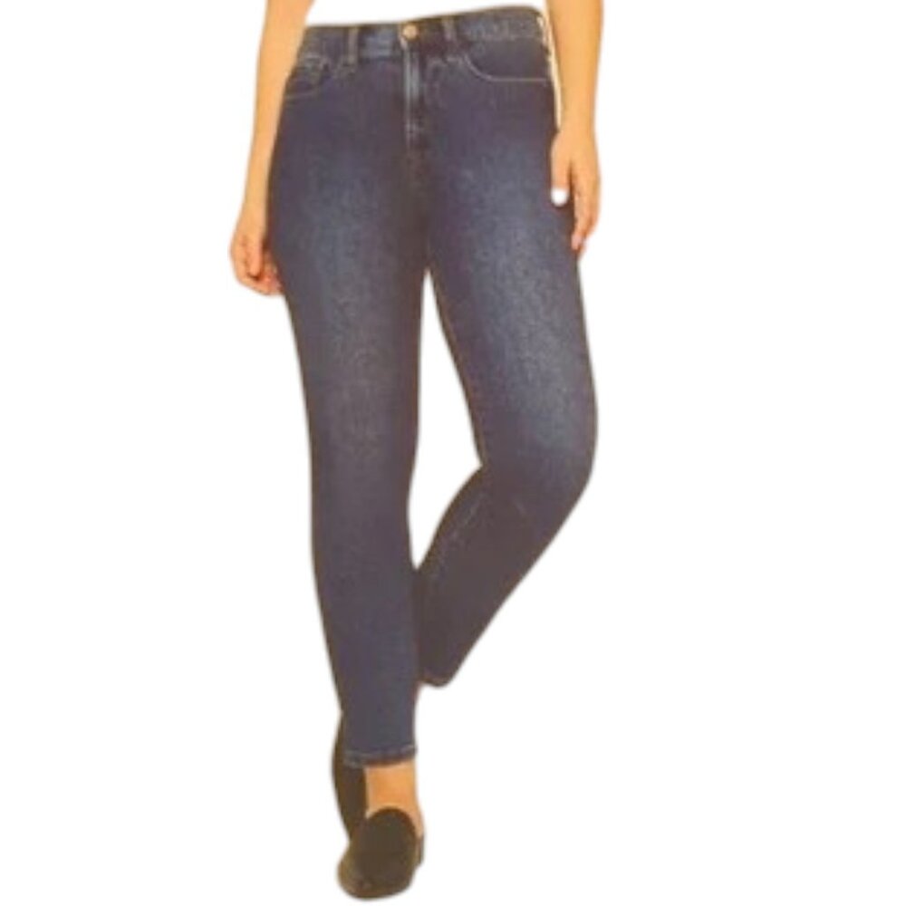 NEW Kensie Jeans Mid Rise Straight Leg Jeans | Blue